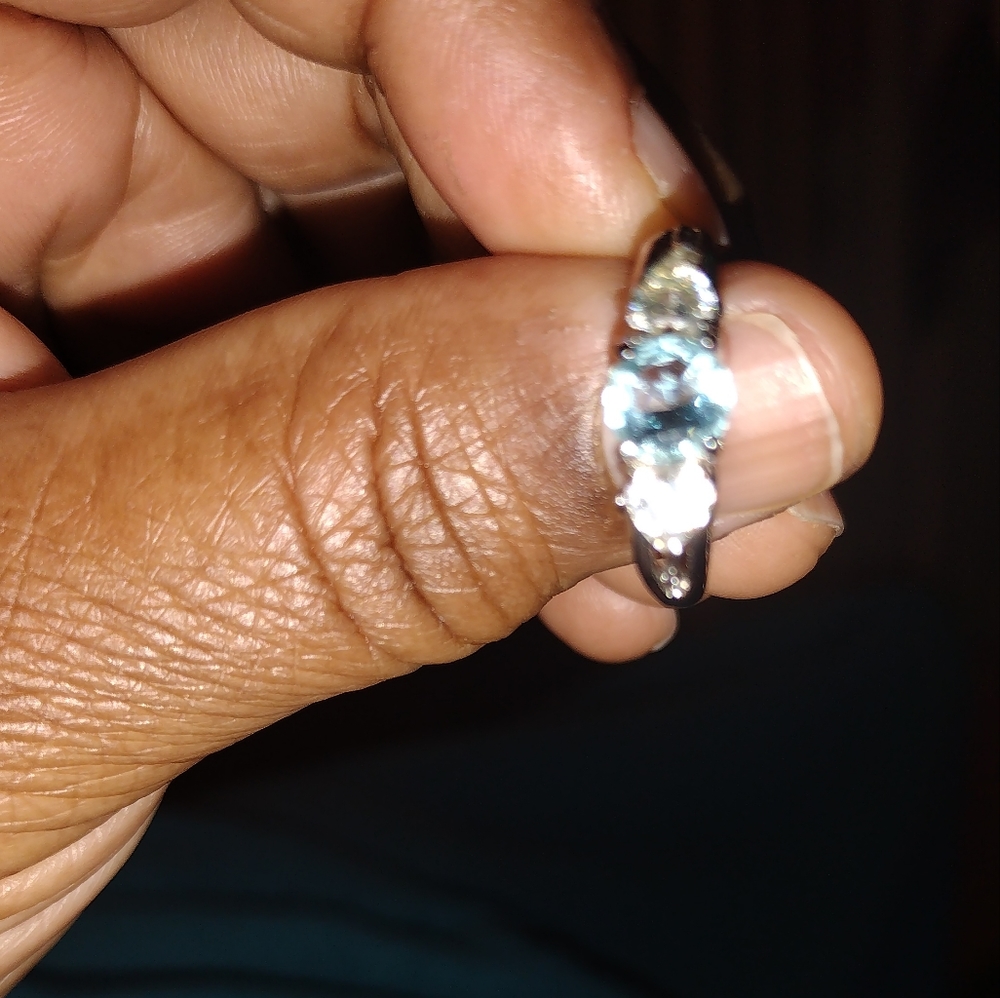 Sterling silver ring - Picture 3 of 3